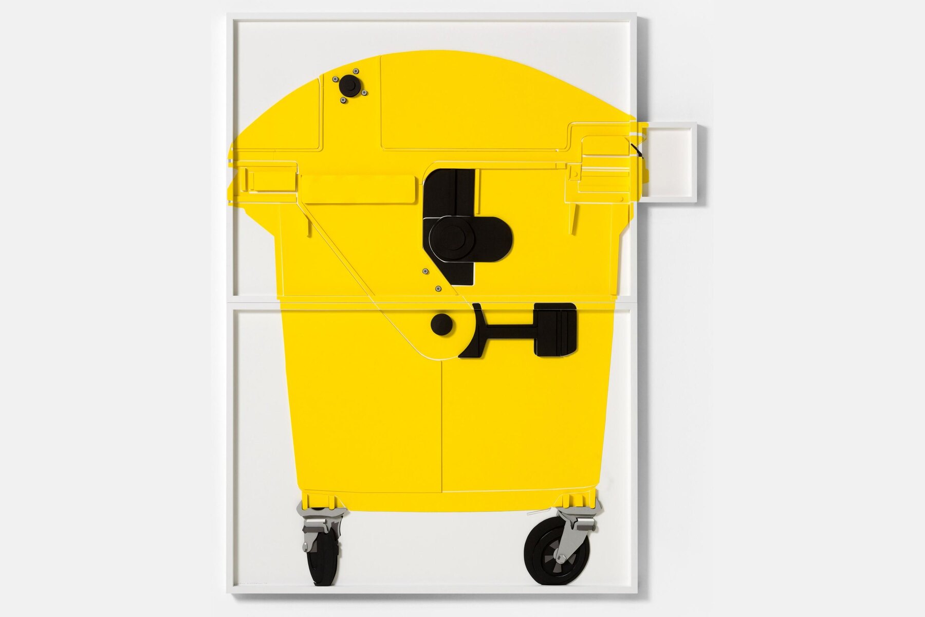 Marion Eichmann, Gelbe Tonne (3-teilig), 2024