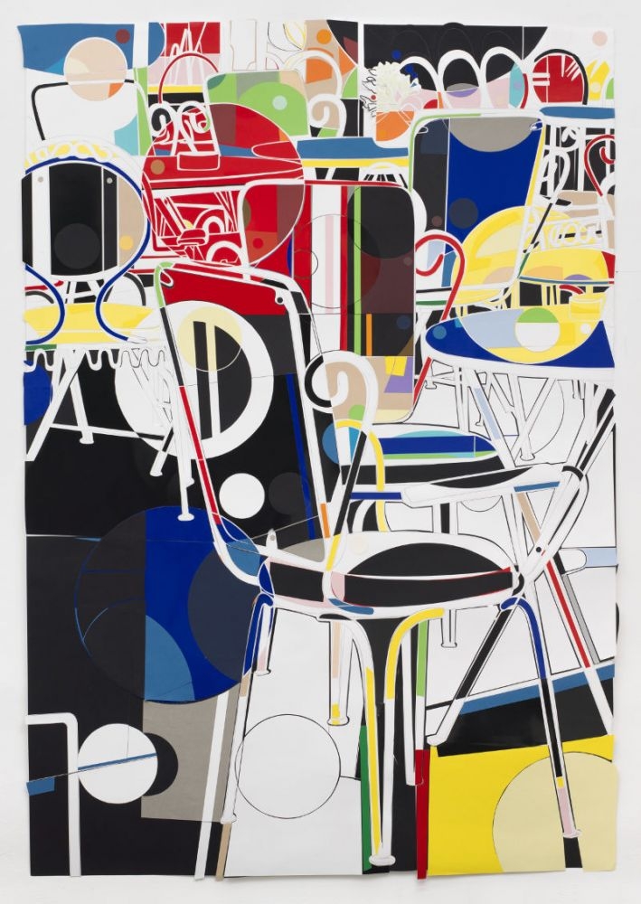 Eisdiele, 2017, 215x150 cm