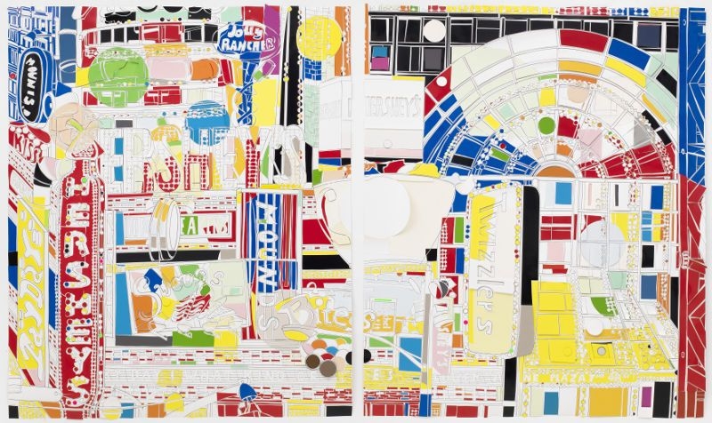Twizzler, 2016, 180 x 300 cm