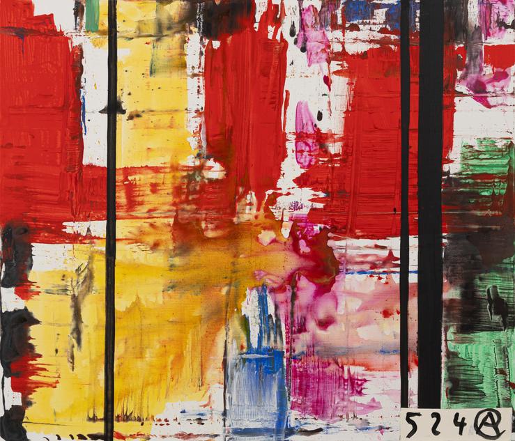 Achim Freyer, „3x mit Rot Gegenlicht“, 2024