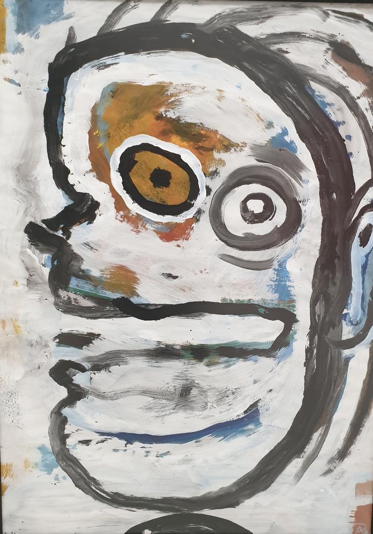 Achim Freyer, „Vergeblicher Flirt“, 1998