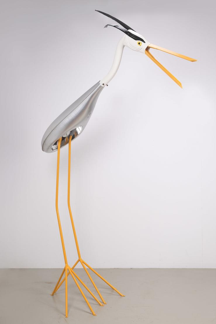 Matthias Garff, „Graureiher IV“, 2024
