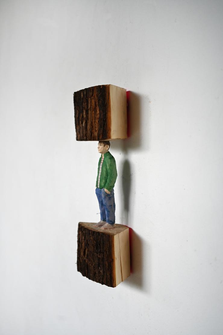 Johannes Hepp, „Oben Stamm, unten Stamm“, 2024