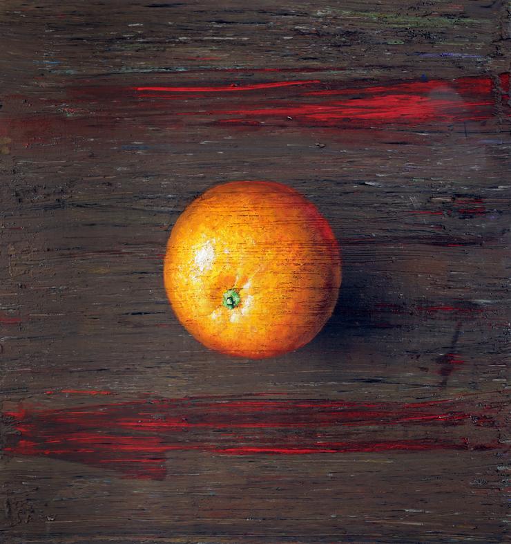 Michael Lauterjung, „Orangenmond“, 2024