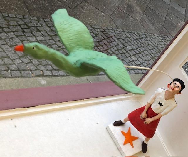 Volker März, „Er macht einen Ausflug“, 2024