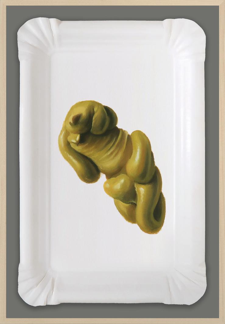 Michael Streun, „Senfie (03.03.23)“, 2023