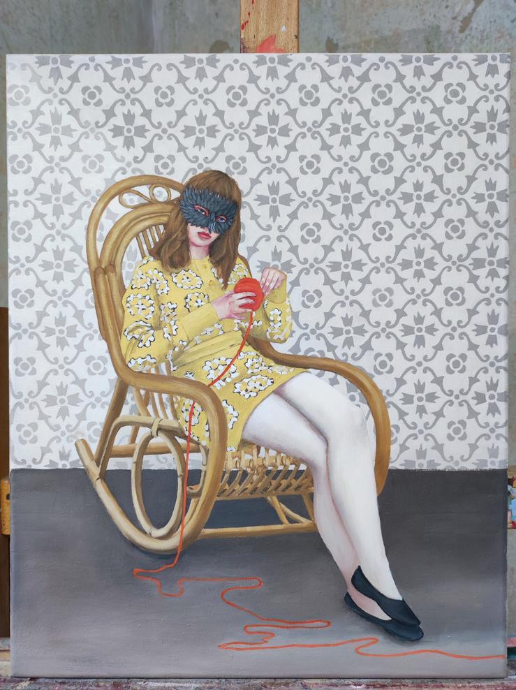 Persis Eisenbeis, „Roter Faden“, 2023