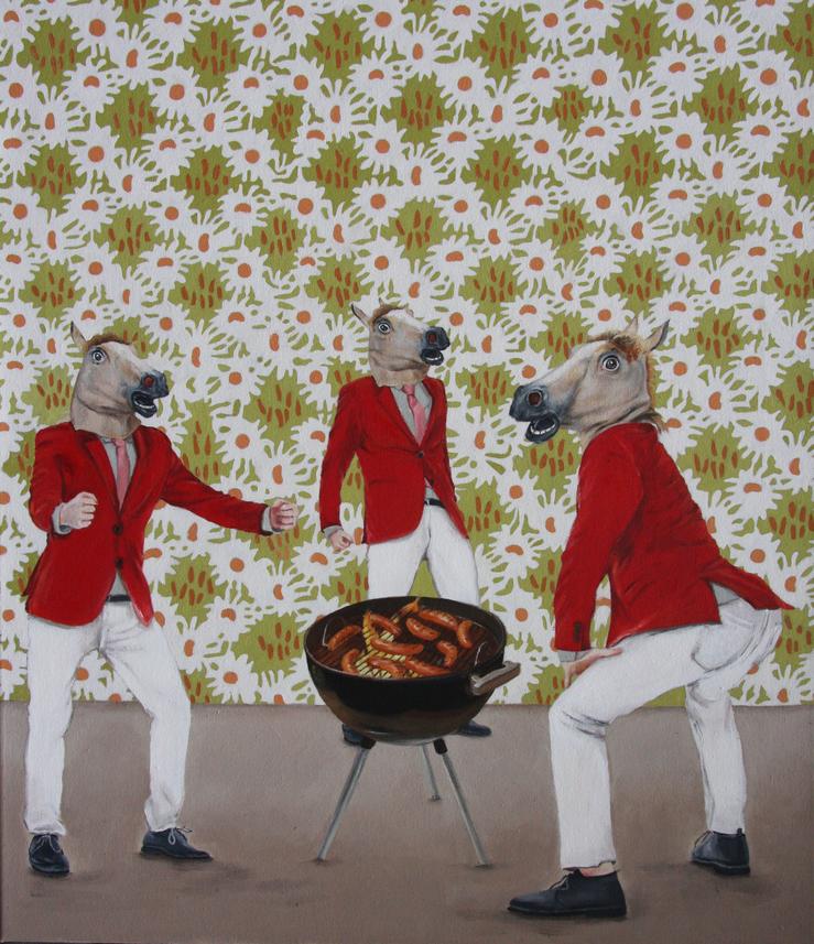 Persis Eisenbeis, „Streit um die Wurst“, 2023