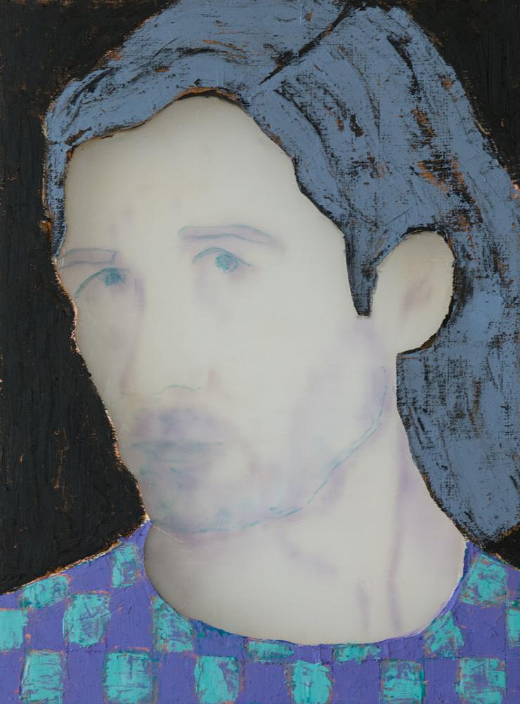 Sue Hayward, „Man (Grey Hair)“, 2018