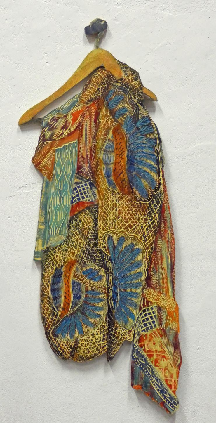 Sabine Ostermann, „Schals II“, 2019