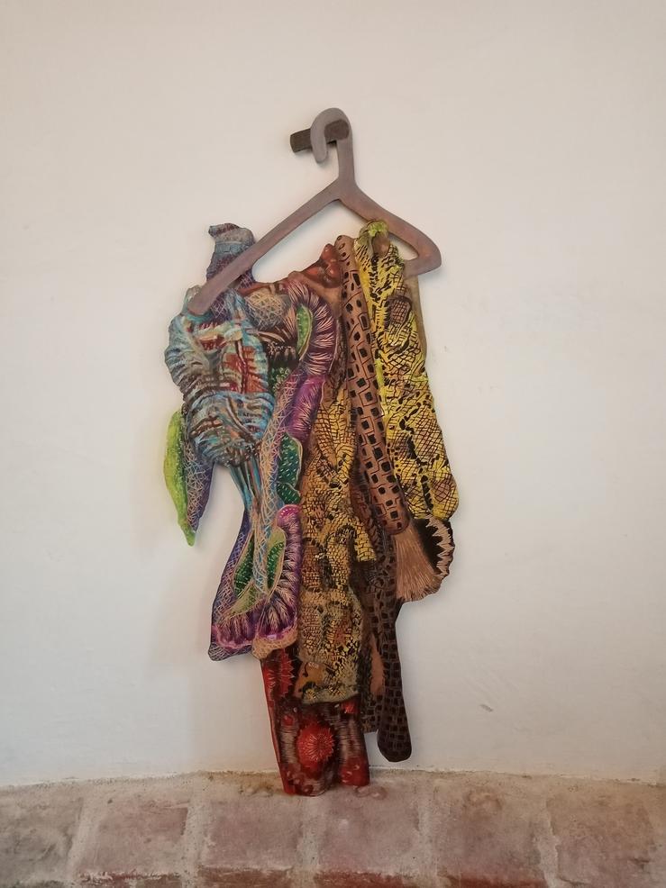 Sabine Ostermann, „Schals III“, 2023