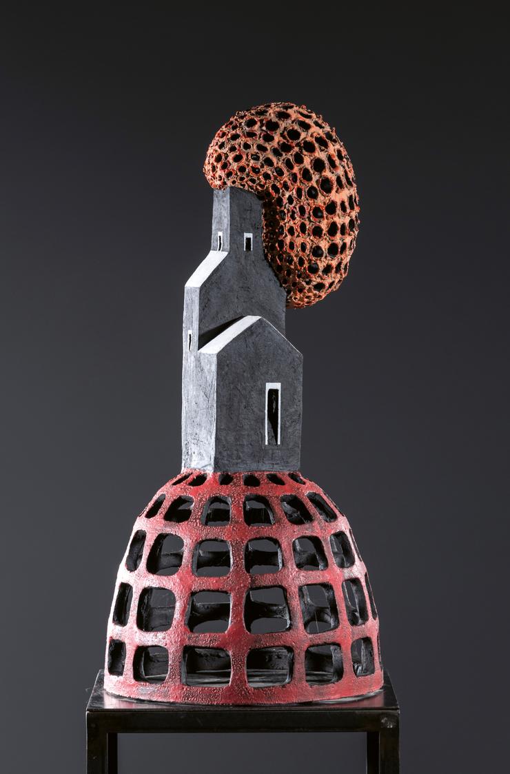 Anna Arnskötter, „Kleine Bauten "Gewächs II"“, 2022