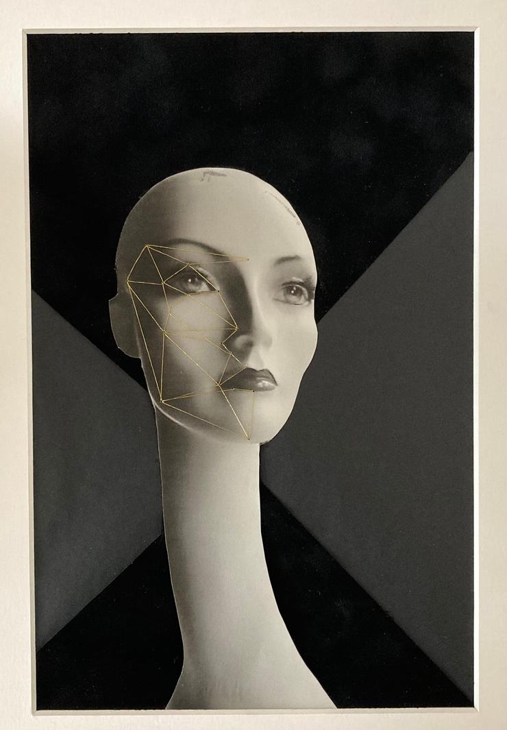2022, Panopticon ( Facial Recognition ) - Mannequin-Serie