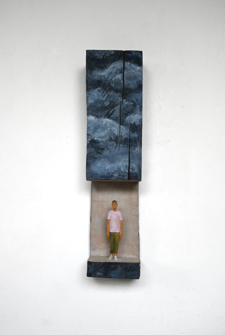 Johannes Hepp, „Über mir ein Wolkenmeer, in mir – hell“, 2019