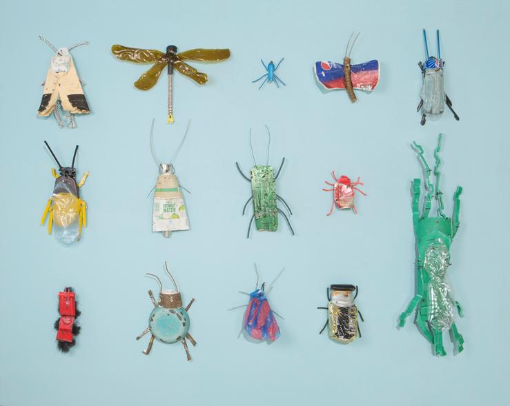 Matthias Garff, „Großer Insektenkasten I“, 2020