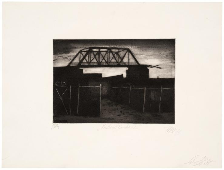 Trak Wendisch, „o.T. (aus der Serie Berliner Brücken)“, 1981 - 83