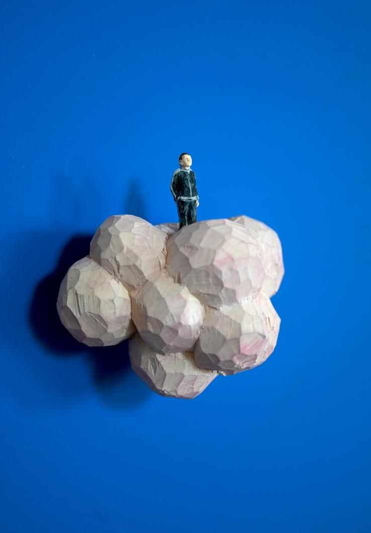 Johannes Hepp, „Wolkenpopcorn“, 2025
