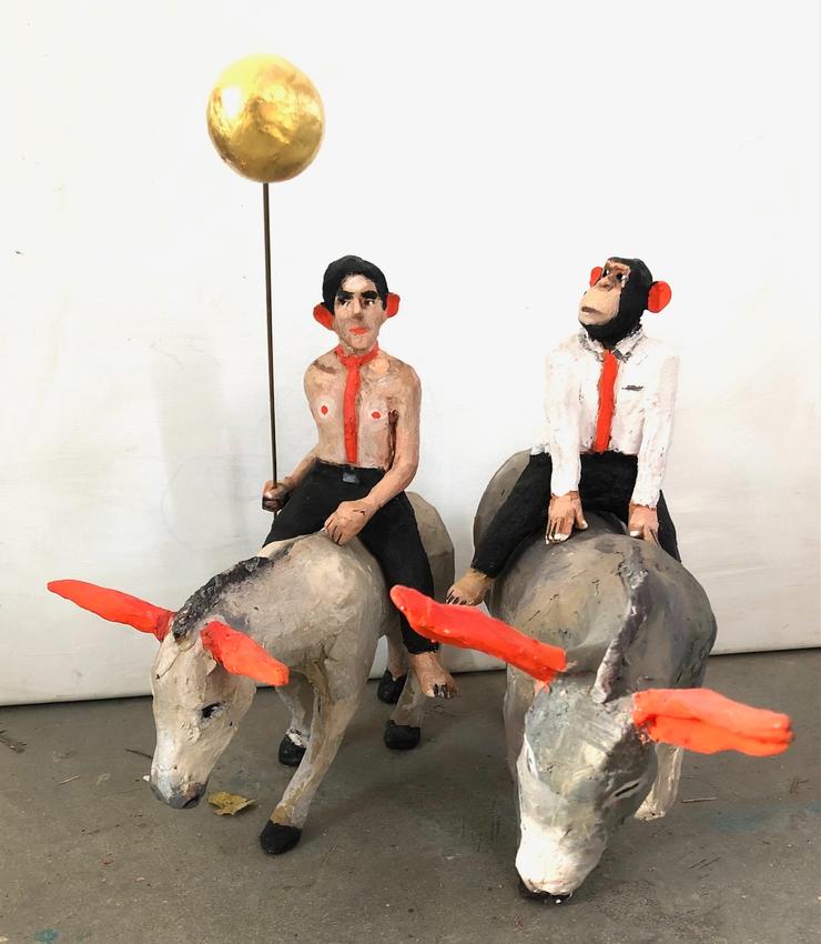 Volker März, „Kafka und Rotpeter reiten durch Palästina“, 2011
