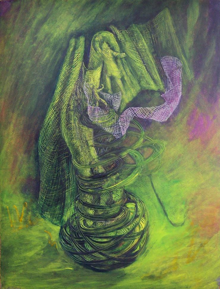 Sabine Ostermann, „Entfaltung“, 2025
