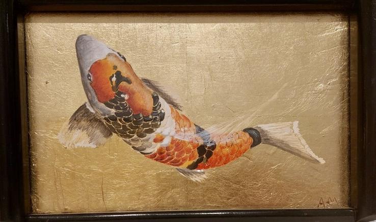 Andreas Maier, „Kohaku-Koi - aus der Serie lebende Juwelen“, 2024