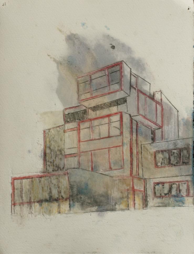 Heike Jeschonnek, „Bauhaus 1“, 2024