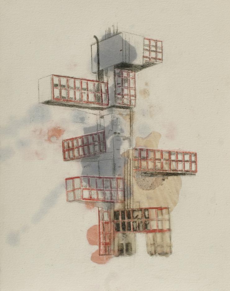 Heike Jeschonnek, „Bauhaus 2“, 2024