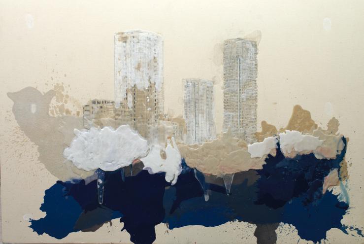 Heike Jeschonnek, „Into the clouds“, 2025