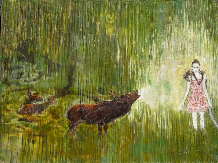 Heike Jeschonnek, „Im schatten des Waldes“, 2025