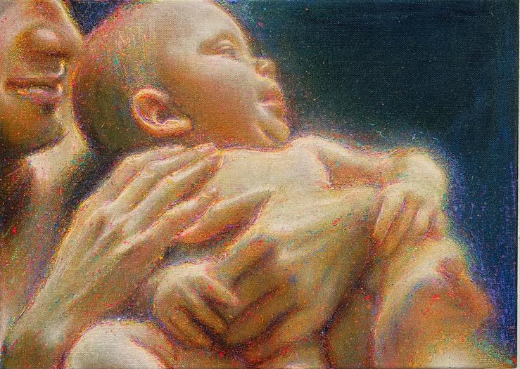 Lars Theuerkauff, „Vater und Sohn II/1“, 2021