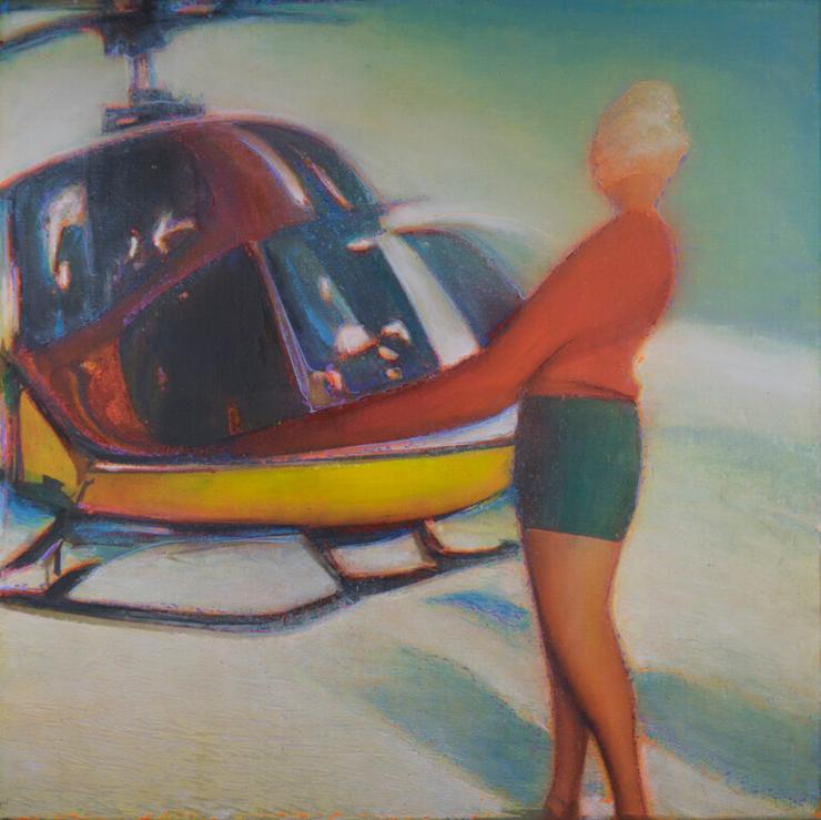 Lars Theuerkauff, „Kim Novak Helicopter Crash 10“, 2023