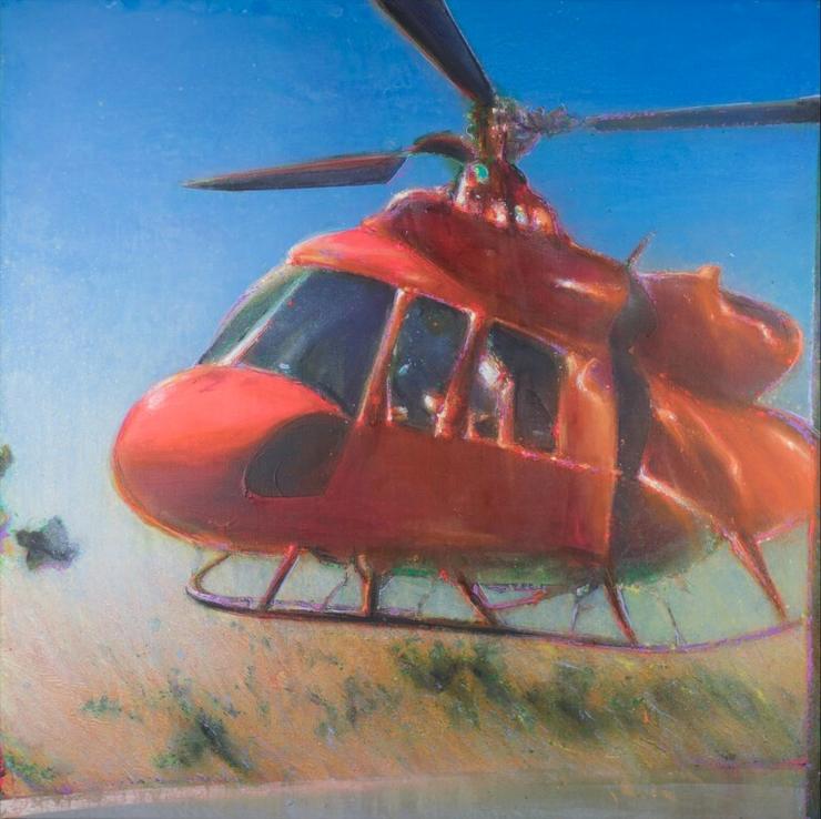 Lars Theuerkauff, „Kim Novak Helicopter Crash 13“, 2023