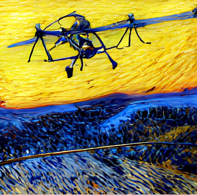 Lars Theuerkauff, „Vincent Sturmvogel 4“, 2023