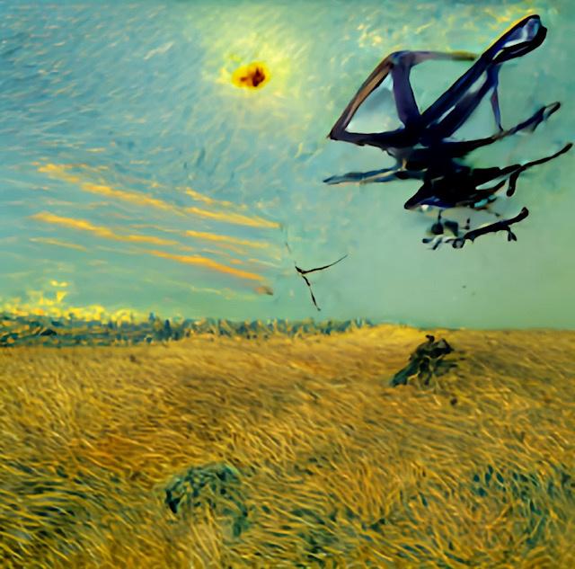 Lars Theuerkauff, „Vincent Sturmvogel 6“, 2023