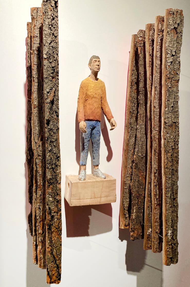 Johannes Hepp, „Die Schneise leuchtet“, 2021