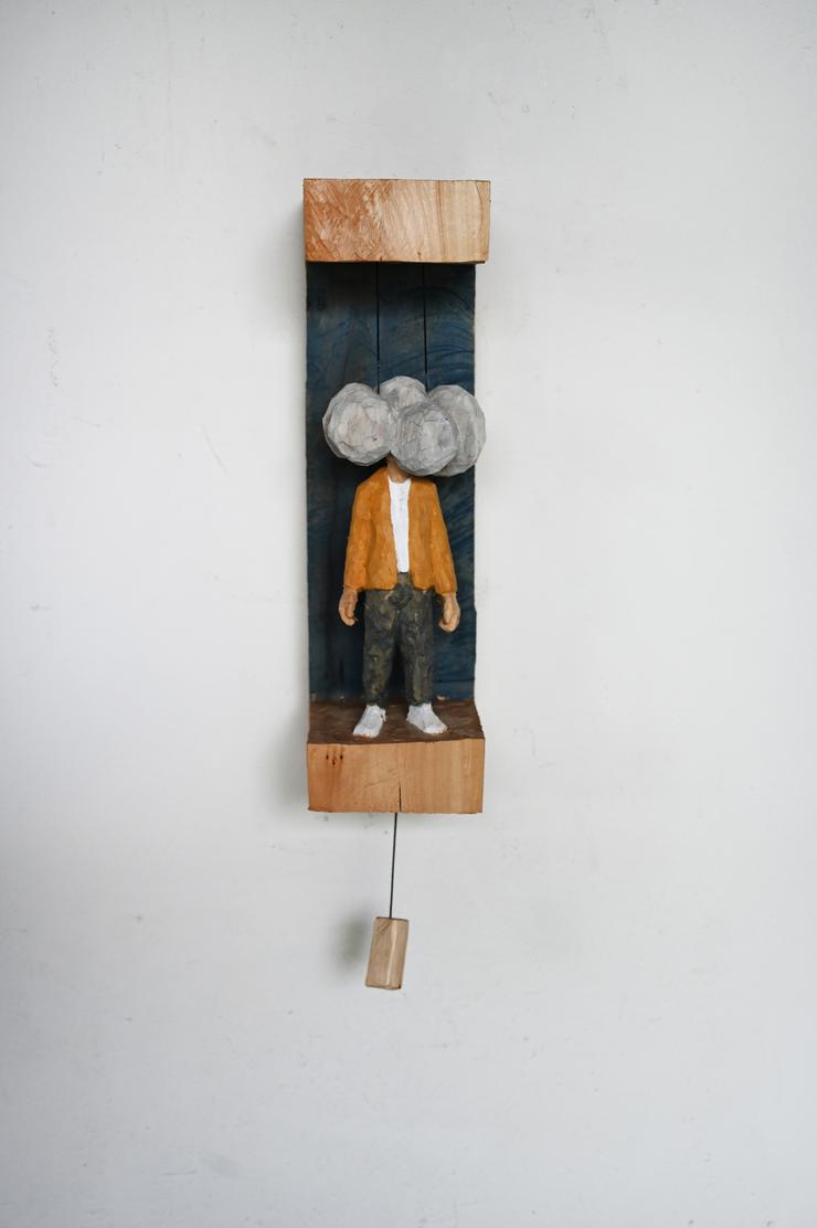 Johannes Hepp, „Mann mit sich hebender Wolke“, 2026
