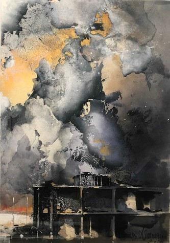 Thomas Kleemann, „Optimisten des Willens II“, 2018