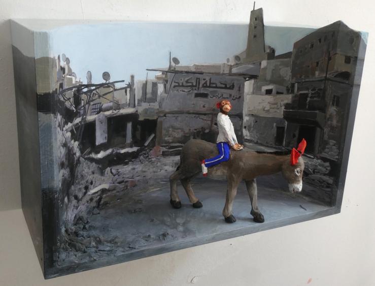 Volker März, „Politische Landschaft - Gaza“, 2021