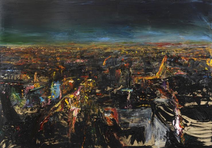 Michael Ramsauer, „Nachtstadt 2“, 2021