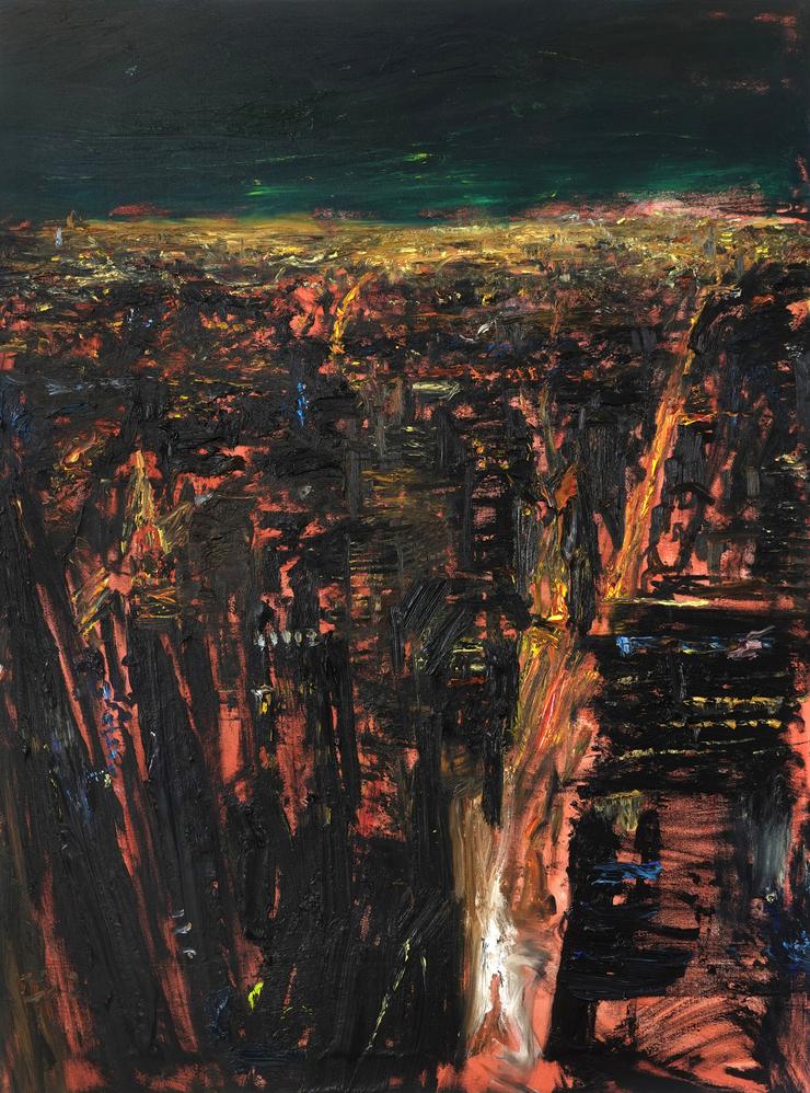 Michael Ramsauer, „Nachtstadt 3“, 2021