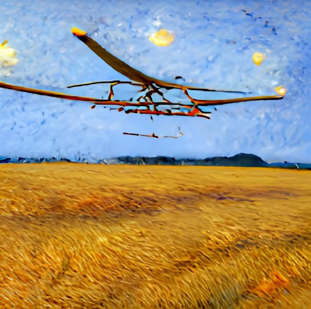 Lars Theuerkauff, „Vincent Sturmvogel 8“, 2023
