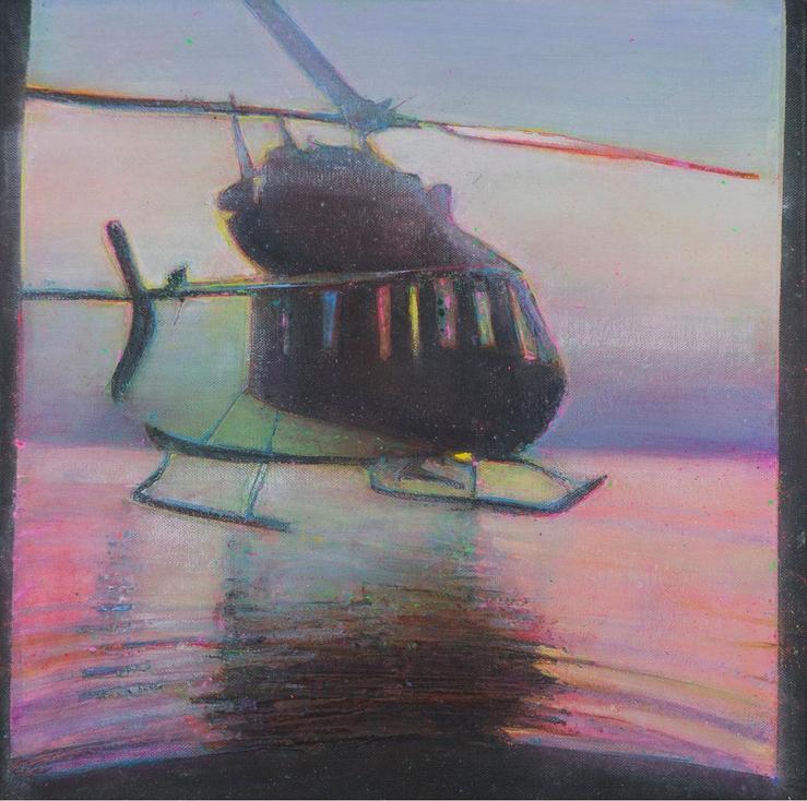 Lars Theuerkauff, „Kim Novak Helicopter Crash 8“, 2023