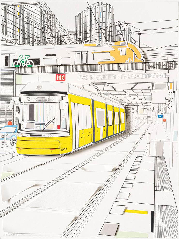 Marion Eichmann, „Bahnhof Friedrichstrasse“, 2025