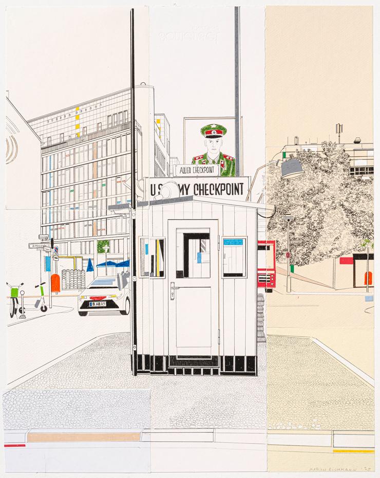 Marion Eichmann, „Checkpoint“, 2025