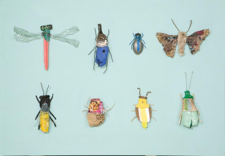 Matthias Garff, „Großer Insektenkasten IV“, 2020