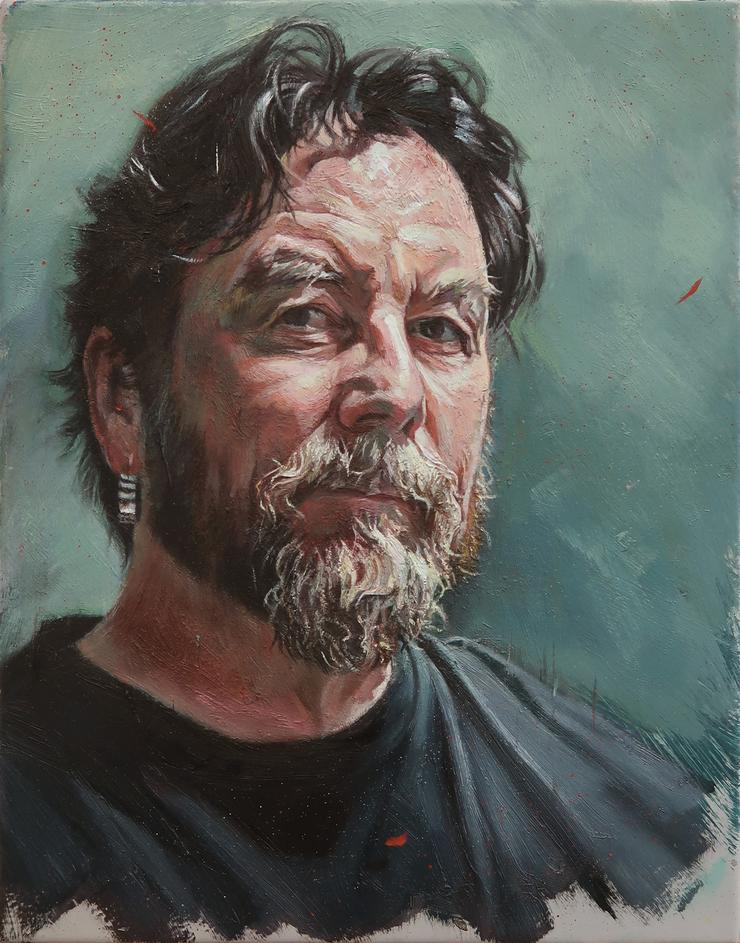 Michael Streun, „Selbstporträt“, 2023