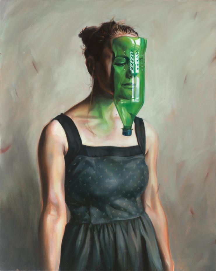 Michael Streun, „The Green Bottle (1)“, 2015