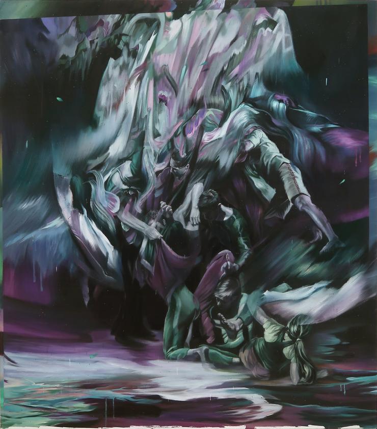 Michael Streun, „Verschlingung“, 2023