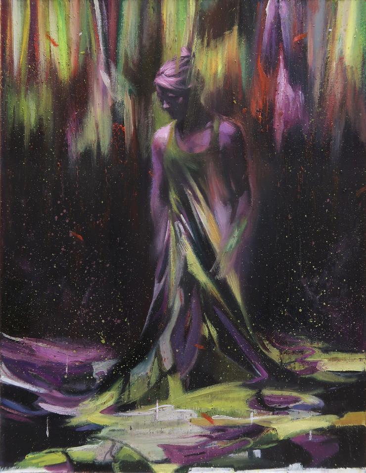 Michael Streun, „Farbenkleid (Studie)“, 2016/20