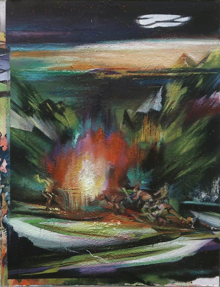 Michael Streun, „Überdreht (Studie)“, 2022