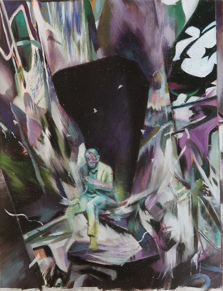 Michael Streun, „Übergang (Studie)“, 2021